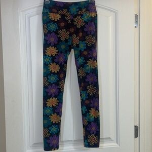 Lularoe Flowered Leggings